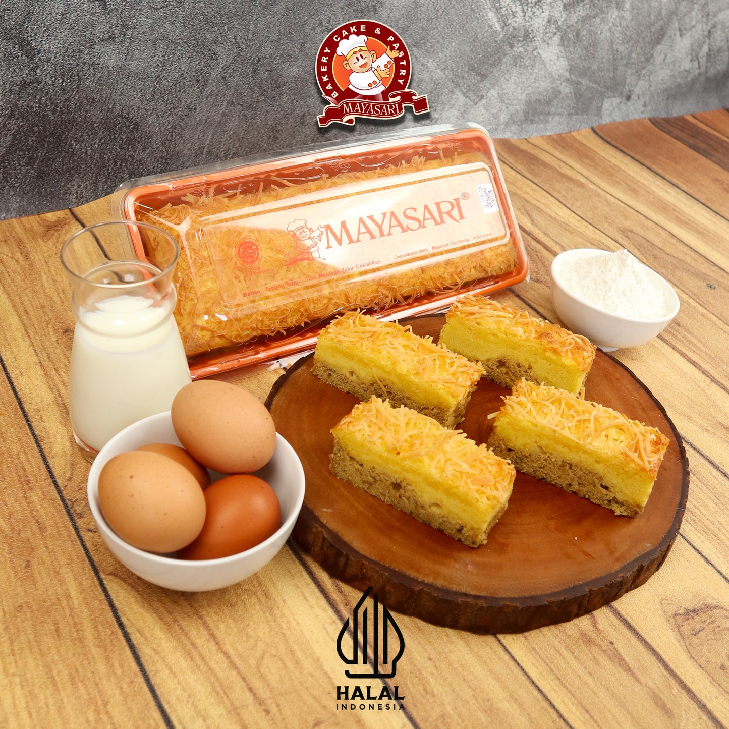 Banana Cheese Cake - Mayasari Cake