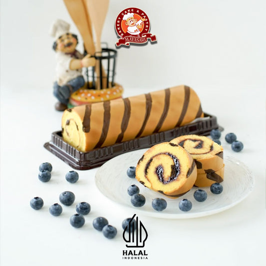 Bolu Gulung Blueberry - Mayasari