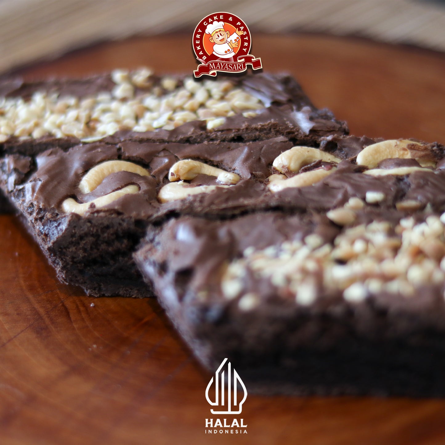 Mayasari Brownies Kacang Mede