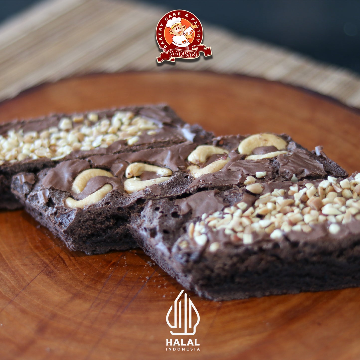 Mayasari Brownies Kacang Mede