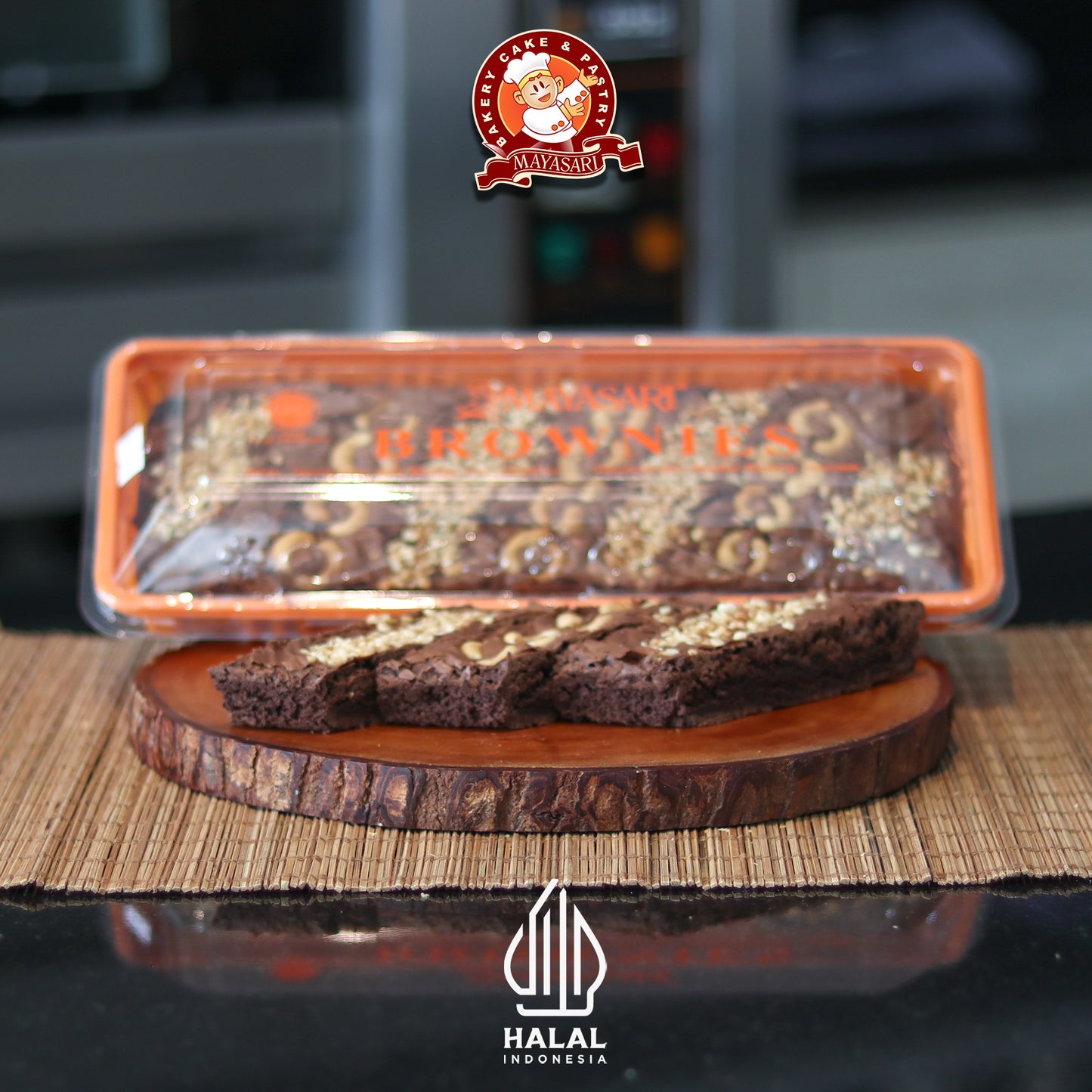 Mayasari Brownies Kacang Mede
