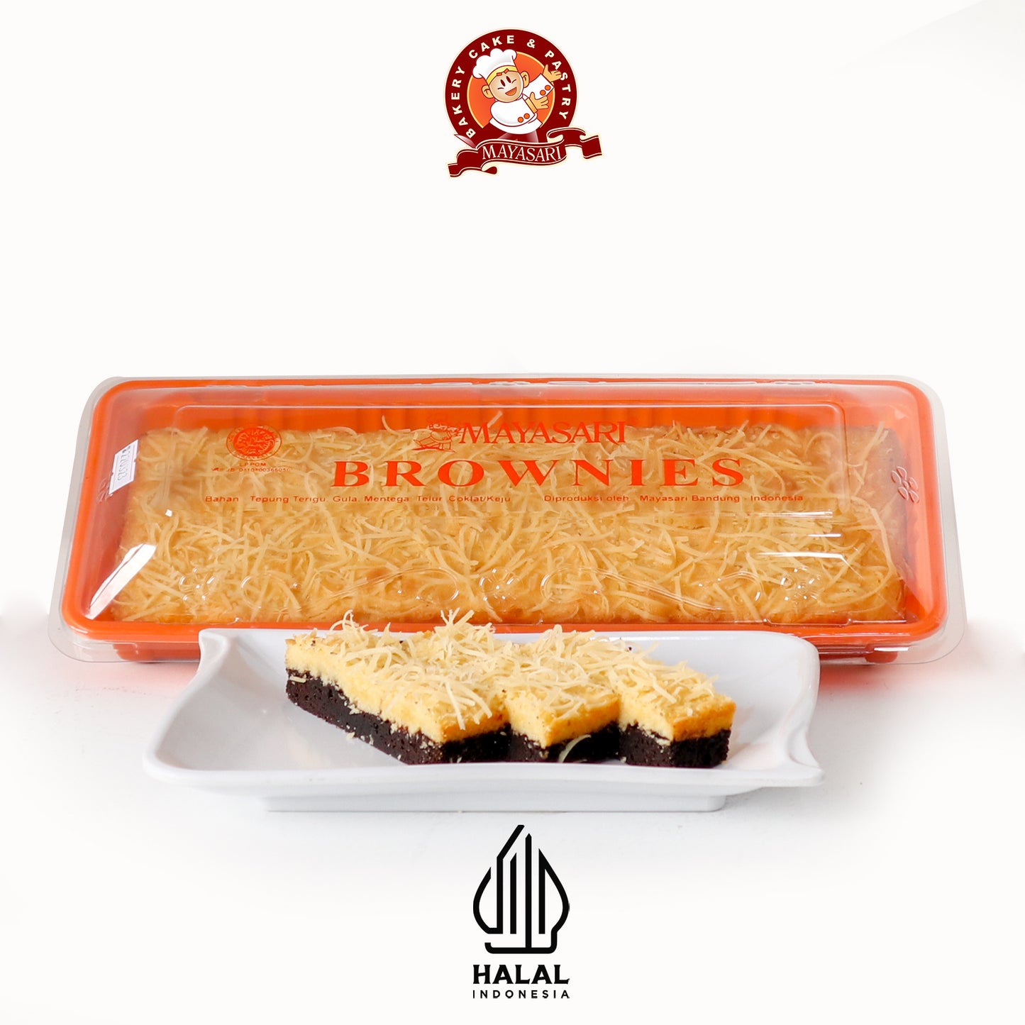 Mayasari Brownies Panggang Keju Coklat