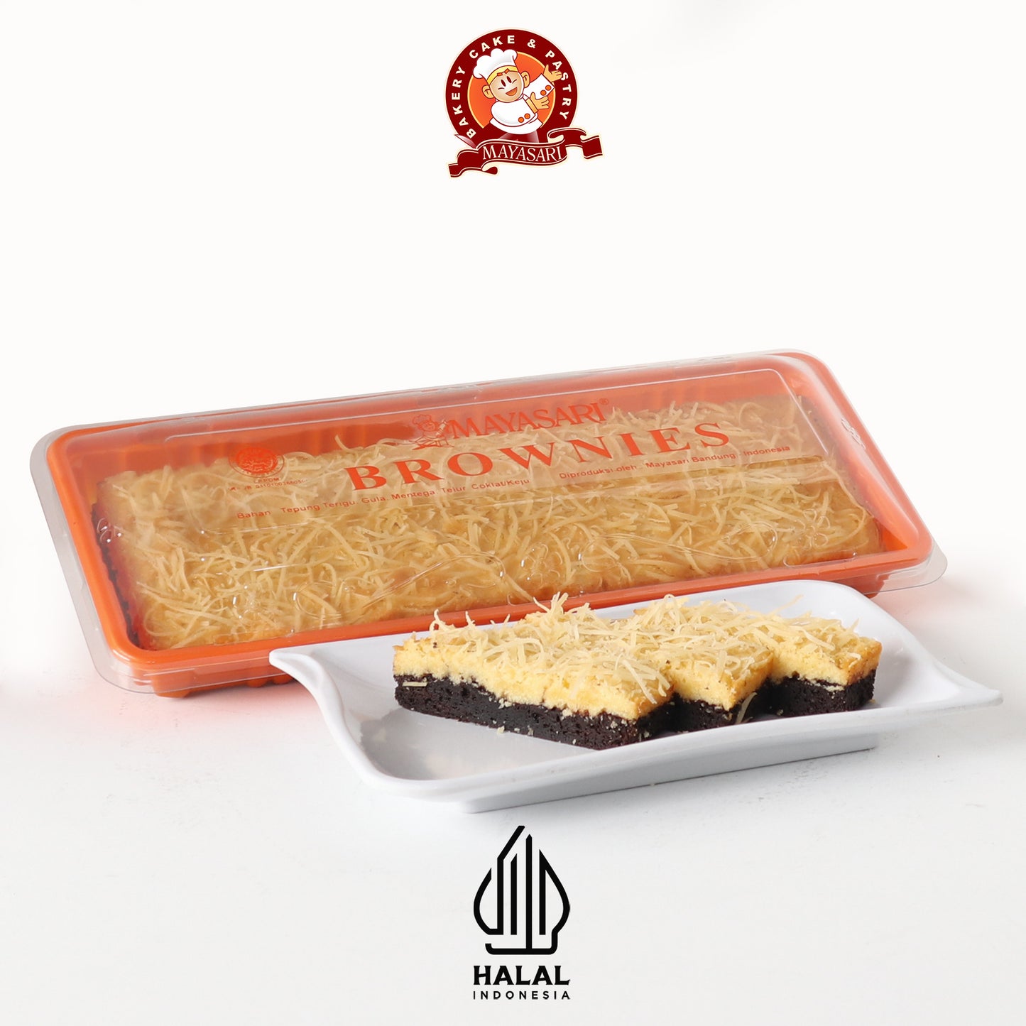 Mayasari Brownies Panggang Keju Coklat