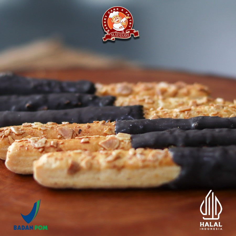 Coklat Almond Pastry Stick