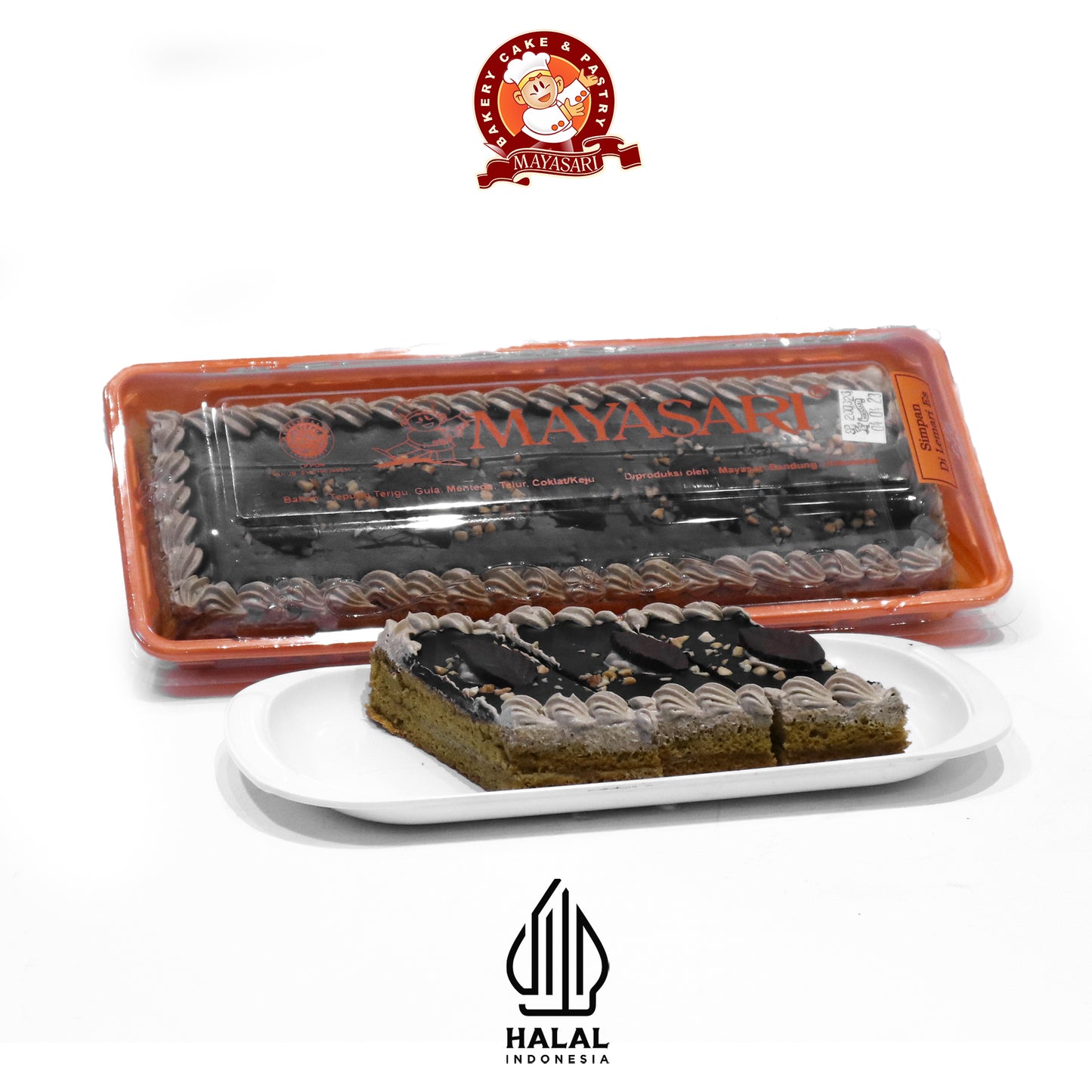 Mocca Log Cake - Mayasari